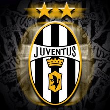 Схема вышивки «Juventus (нужно добавить 3ю звезду)»