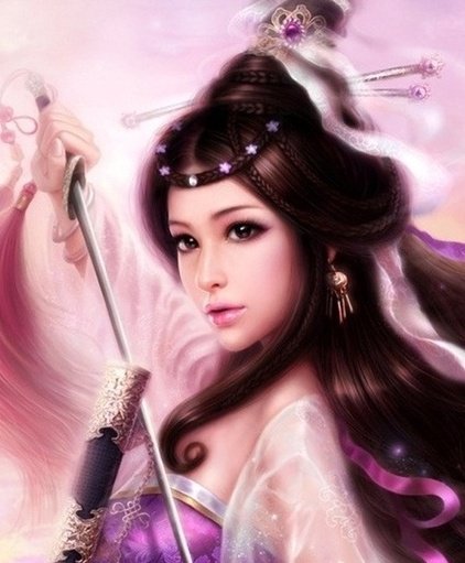 Красота женщины - ruoxing zhang, красота женщины, фэнтези, женщина, девушка - оригинал