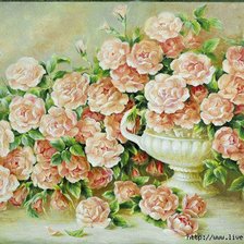 Оригинал схемы вышивки «розы» (№193914)