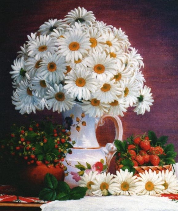 цветы - , натюрморт, природа, романтика, цветы, букет - оригинал