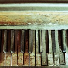 Схема вышивки «Старый рояль, Мне поверь.....»