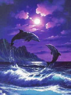 дельфины пара - дельфины пара - оригинал