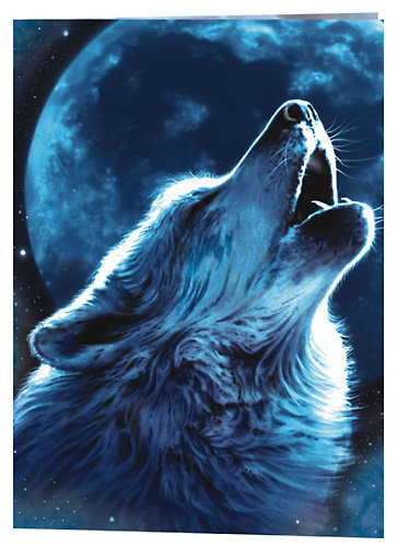 волк - ночь, волк, луна, грусть - оригинал