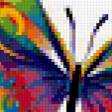 Предпросмотр схемы вышивки «бабочки» (№200547)