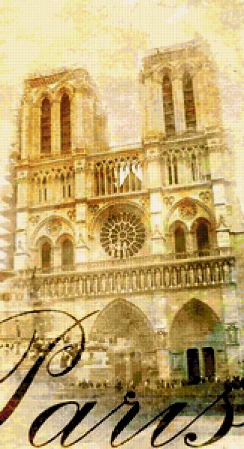 париж 3 - париж, эйфелева башня, триптих, франция - предпросмотр