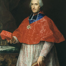 Оригинал схемы вышивки «Помпео Батони .Портрет кардинала Жан-Франсуа де Рожешуара.» (№203120)