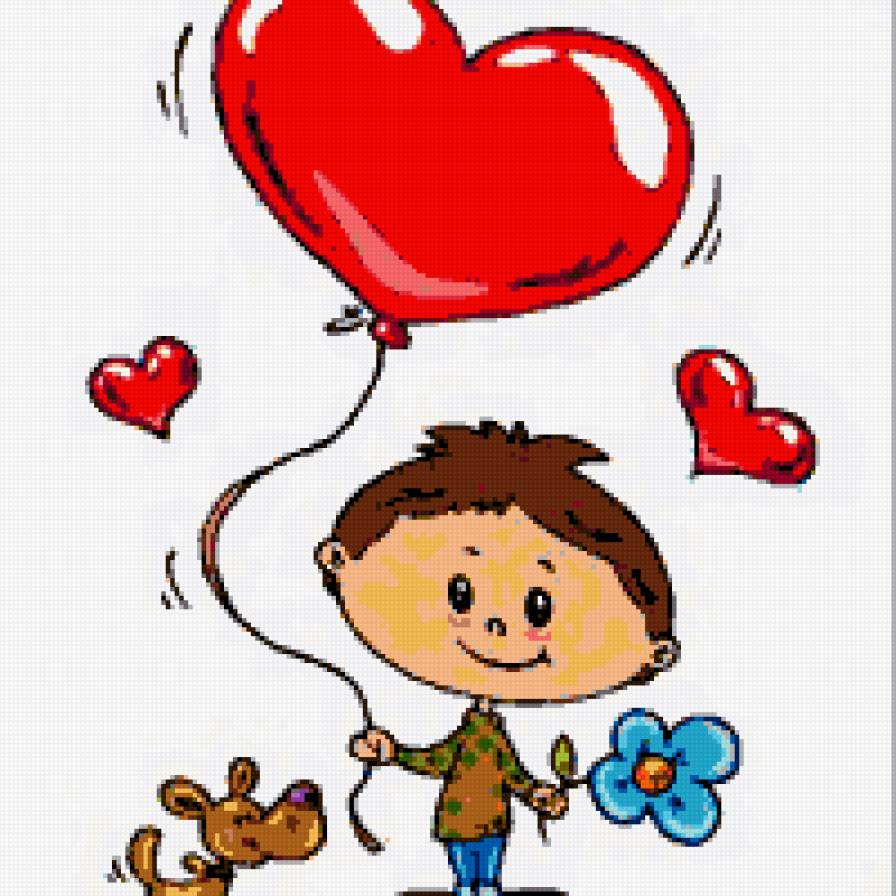 Валентинка - сердце, сердечки, дети, валентинка, любовь, валентинки - предпросмотр