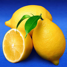 Схема вышивки «лимоны»
