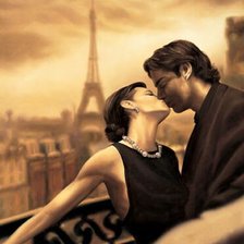 Схема вышивки «парижский поцелуй»