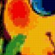 Предпросмотр схемы вышивки «Чебурашка с цветами» (№209511)