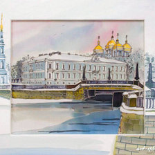 Схема вышивки «Петербург»