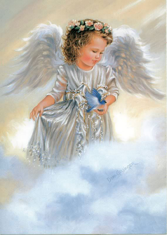 ангелочек - ангел, разное, картина - оригинал