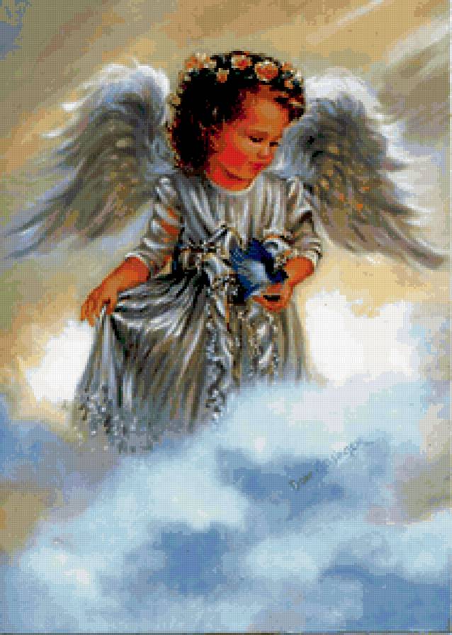 ангелочек - картина, разное, ангел - предпросмотр