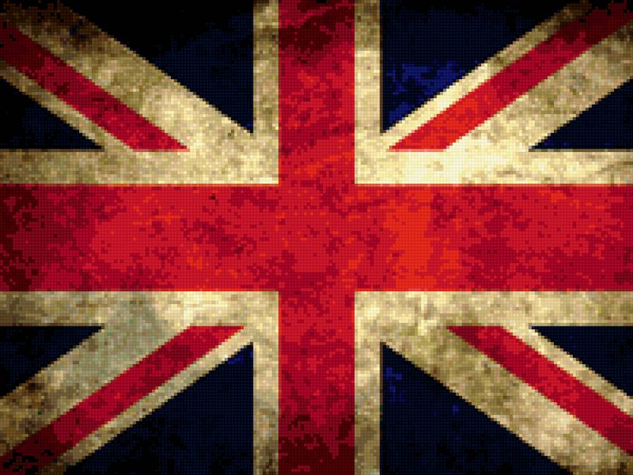 Английский флаг - флаг - предпросмотр