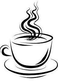 Чашка кофе - кухня, чашка, кофе, черно-белое, coffee, монохром, на кухню, для кухни - оригинал