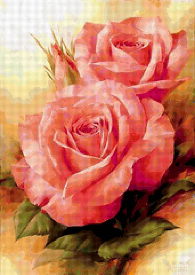 розы - букет, природа, натюрморт.розы, романтика, цветы,  - предпросмотр