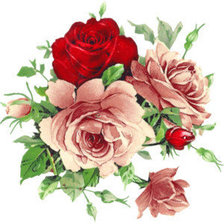 Оригинал схемы вышивки «цветы» (№221004)