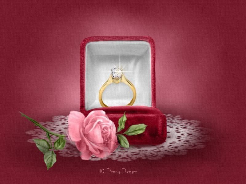 ОБРУЧАЛЬНОЕ КОЛЬЦО - романтика, обручение, кольцо, золото, подарок, роза - оригинал