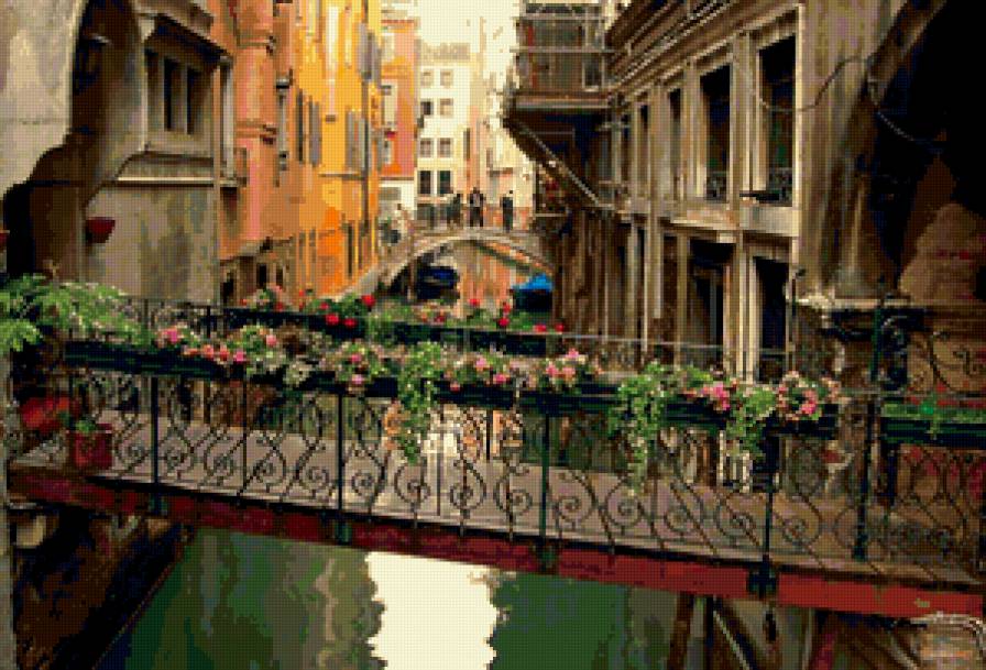 Венецианский мостик - венеция - предпросмотр