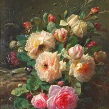 розы   ( картины французких художников)