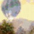 Предпросмотр схемы вышивки «Воздушные шары» (№224652)