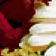 Предпросмотр схемы вышивки «Гербера с розами» (№225187)