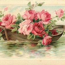 Оригинал схемы вышивки «розы» (№225846)
