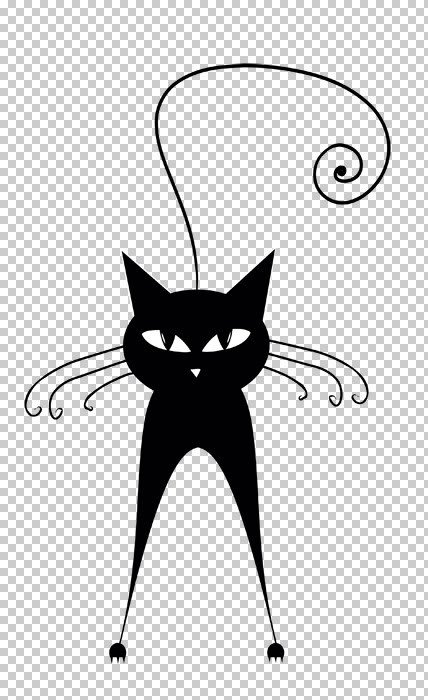 Чёрный кот - котик, кот, черный кот, коты, кошка, животные, кошки - оригинал