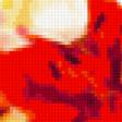 Предпросмотр схемы вышивки «букет с красной лилией» (№229047)