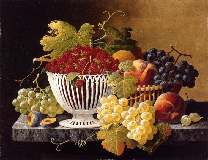 фрукты и ягоды - натюрморт.фрукты.ягоды - оригинал
