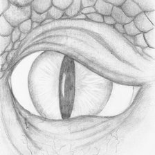 Схема вышивки «карандаш. глаз дракона»