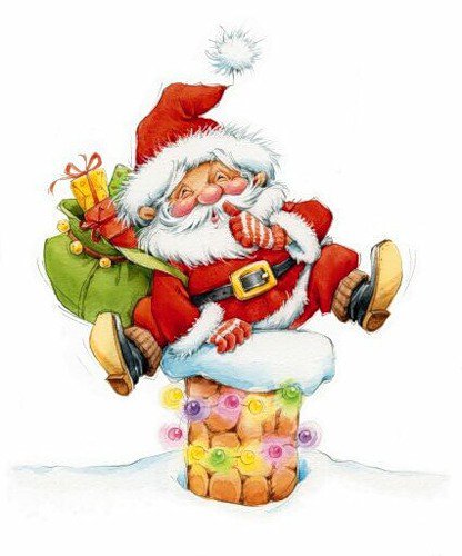 Дед Мороз - дед мороз, подарок, новый год, санта клаус - оригинал