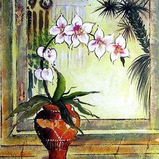 Оригинал схемы вышивки «orchidea» (№233779)