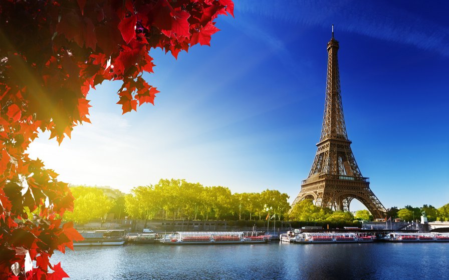 Париж - природа, город - оригинал