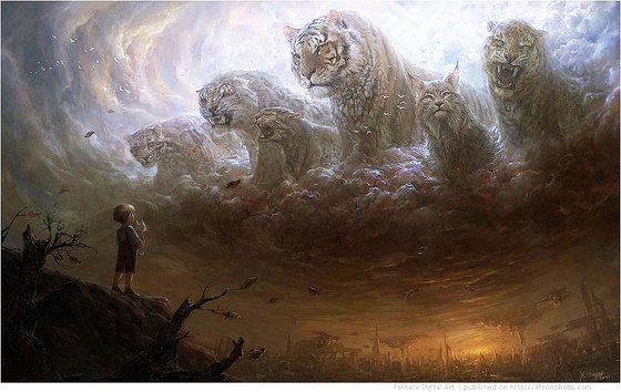 Тигры в небе - оригинал