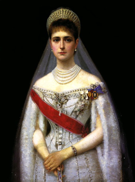 ГАЛКИН Илья - Императрица Александра Фёдоровна - портрет - оригинал