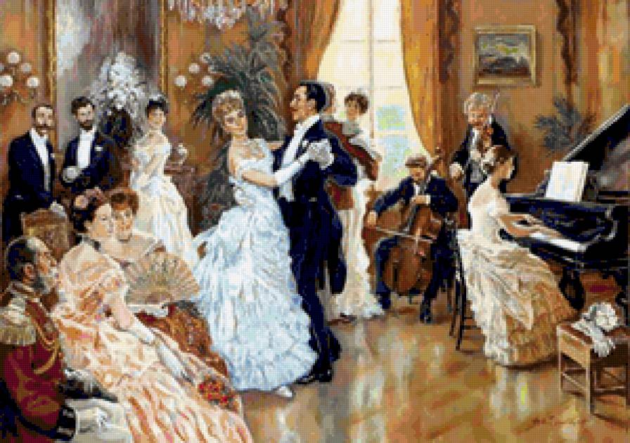 Танцы золотого века - пара, мужчина, девушка, люди - предпросмотр
