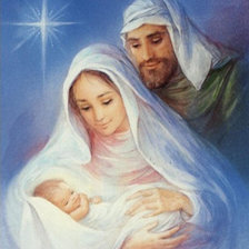 Оригинал схемы вышивки «Рождество Христово» (№238749)