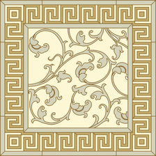 Оригинал схемы вышивки «подушка. греческий орнамент.» (№239370)