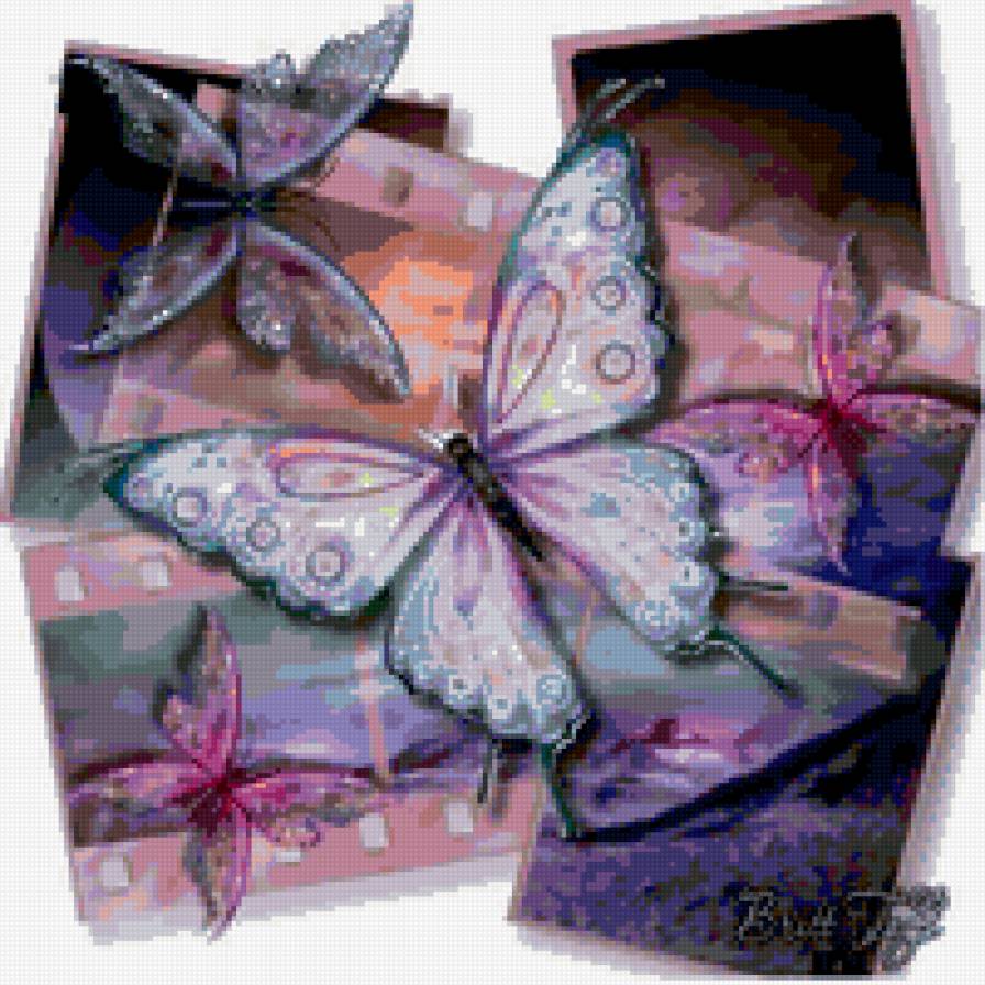Бабочки- счастья - предпросмотр