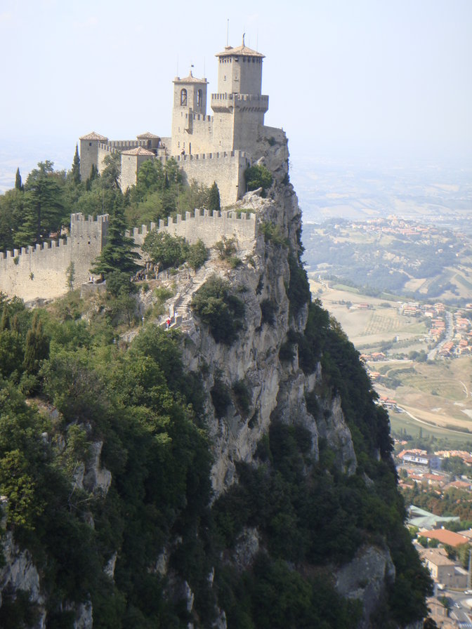 Крепость Сан-Марино - италия, замок, крепость, сан-марино - оригинал