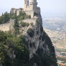 Оригинал схемы вышивки «Крепость Сан-Марино» (№243089)