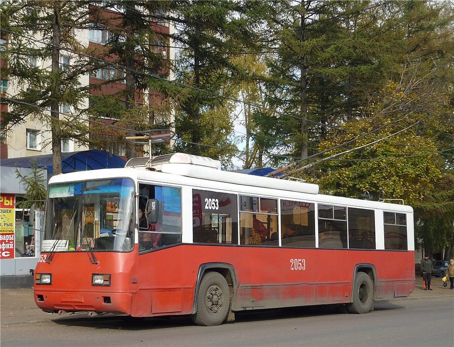 троллейбус 2053 - троллейбус, транспорт - оригинал