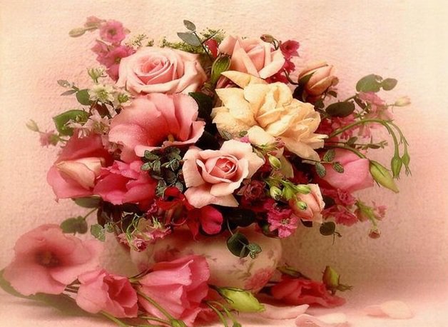Розы - букет, розы, цветы - оригинал