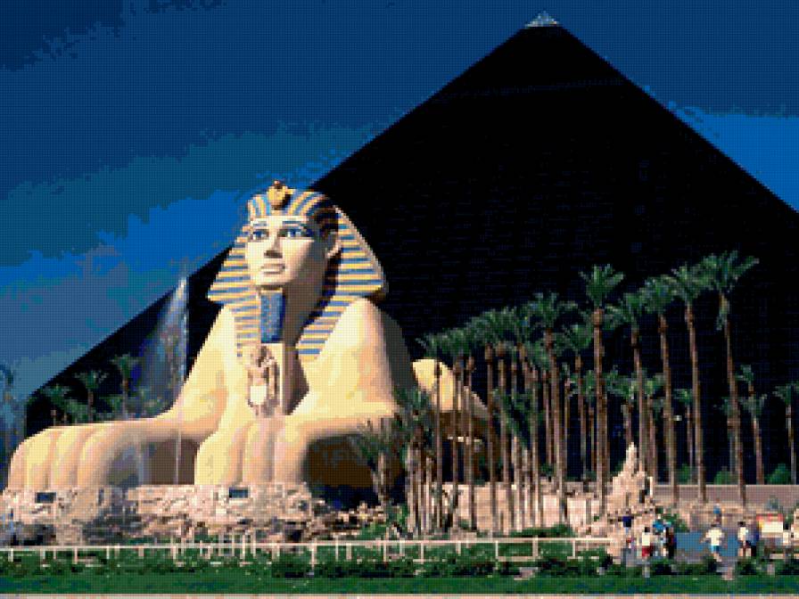 ЕГИПЕТ - фараон, пальма, пирамида, чудеса света, природа эль-гиза, сфинкс - предпросмотр