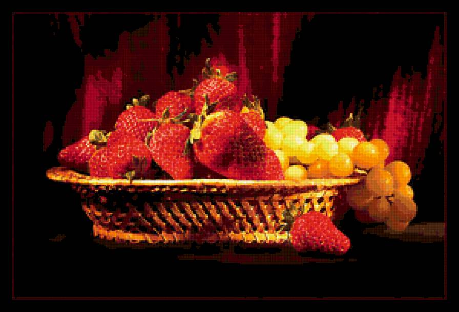 клубника и виноград - клубника, ягоды - предпросмотр