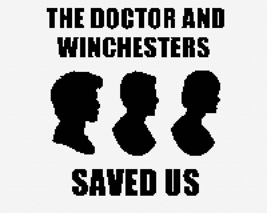 Доктор и винчестеры спасли нас - дин, винчестеры, доктор кто, сверхъестественное, сэм - предпросмотр