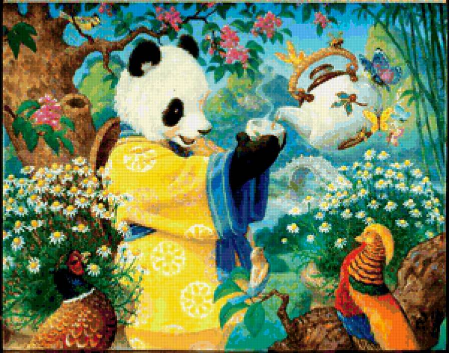угощение - сказка, панда, детям - предпросмотр