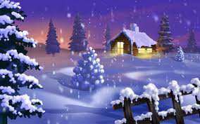 Зима. - дом, зима, природа, пейзаж - оригинал