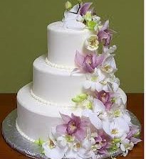 Оригинал схемы вышивки «Свадебный тортик.» (№249246)